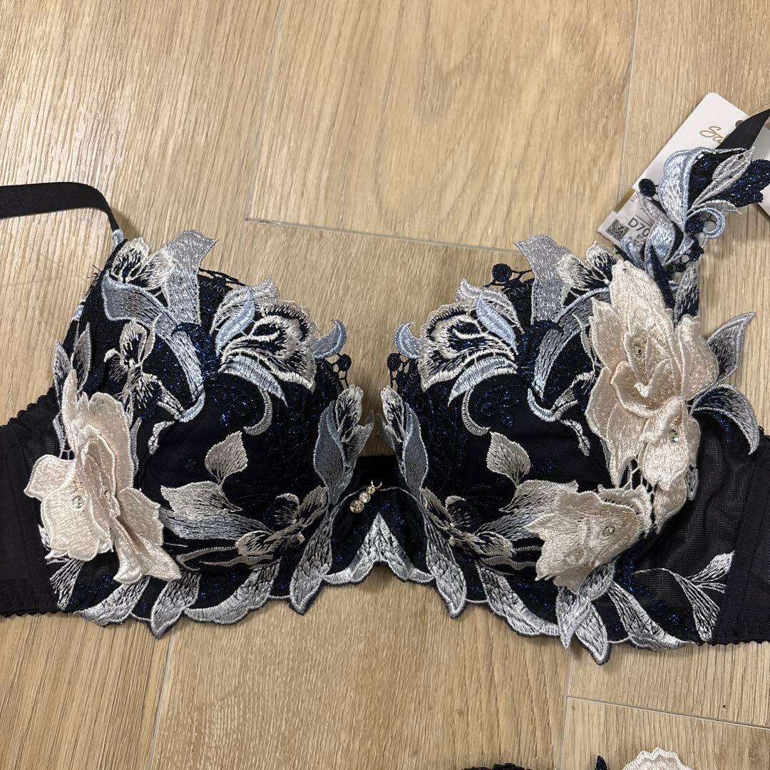 新作ワコール サルート22グループ ブラ D70 ショーツ　Tバック　ソング