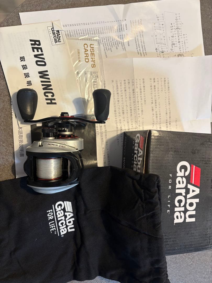 アブレボウィンチ　Abu Garcia REVO WINCH