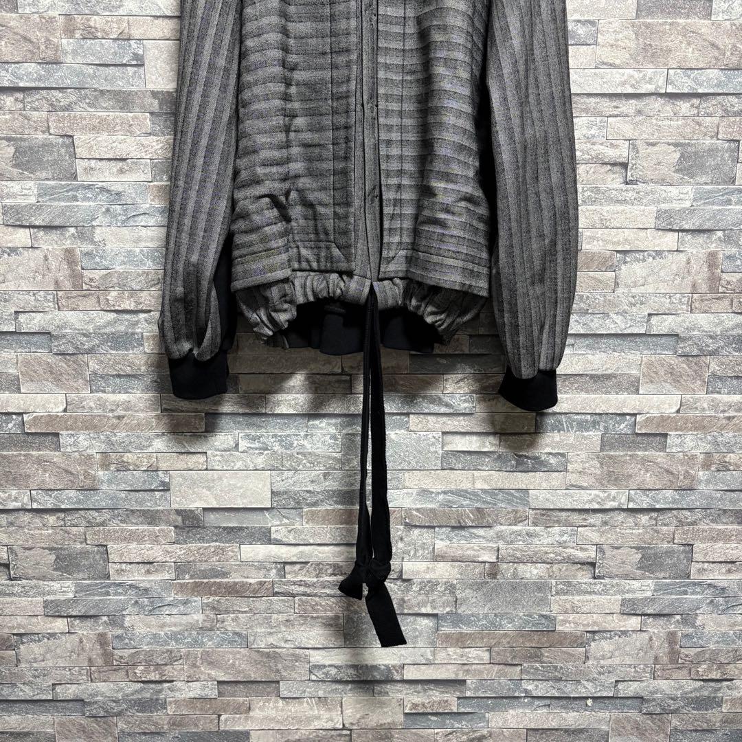 ジャケット・アウター SOSNOVSKA 21AW UNFOCUSED STRIPE HOODIE/M