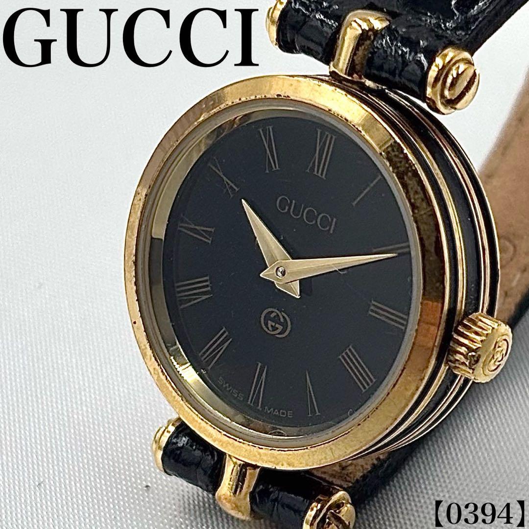稼働品 GUCCI グッチ 腕時計 レディース 2000L GG y2k 394