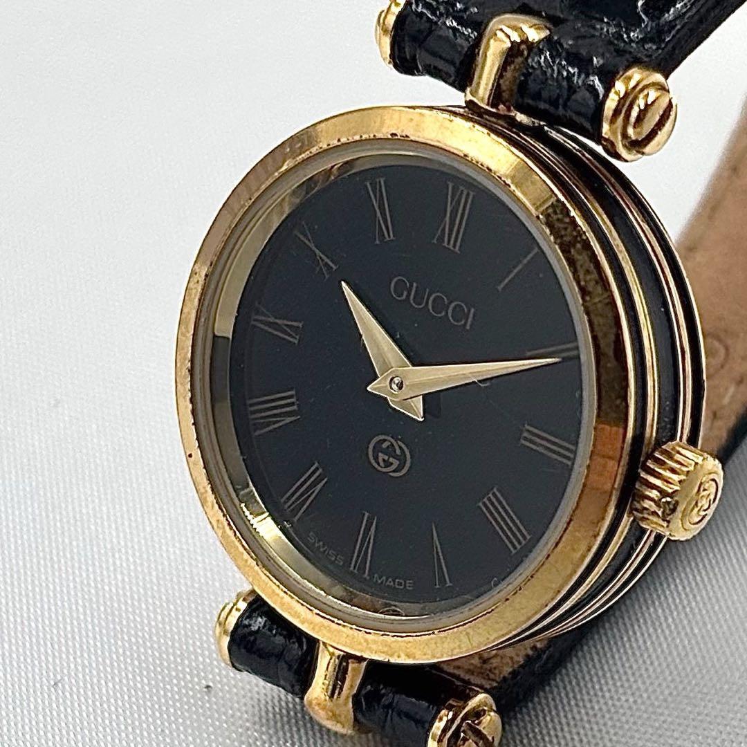 稼働品 GUCCI グッチ 腕時計 レディース 2000L GG y2k 394