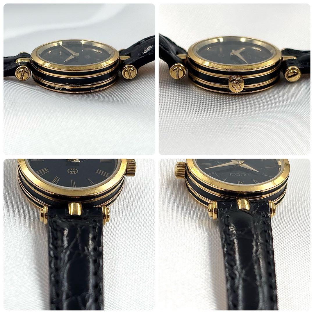 稼働品 GUCCI グッチ 腕時計 レディース 2000L GG y2k 394