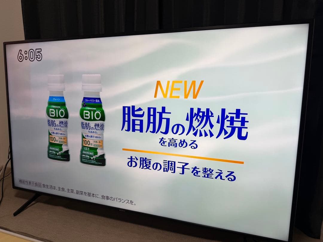 SONY BRAVIA KJ-65X80J 65インチ 4K液晶テレビ2022年