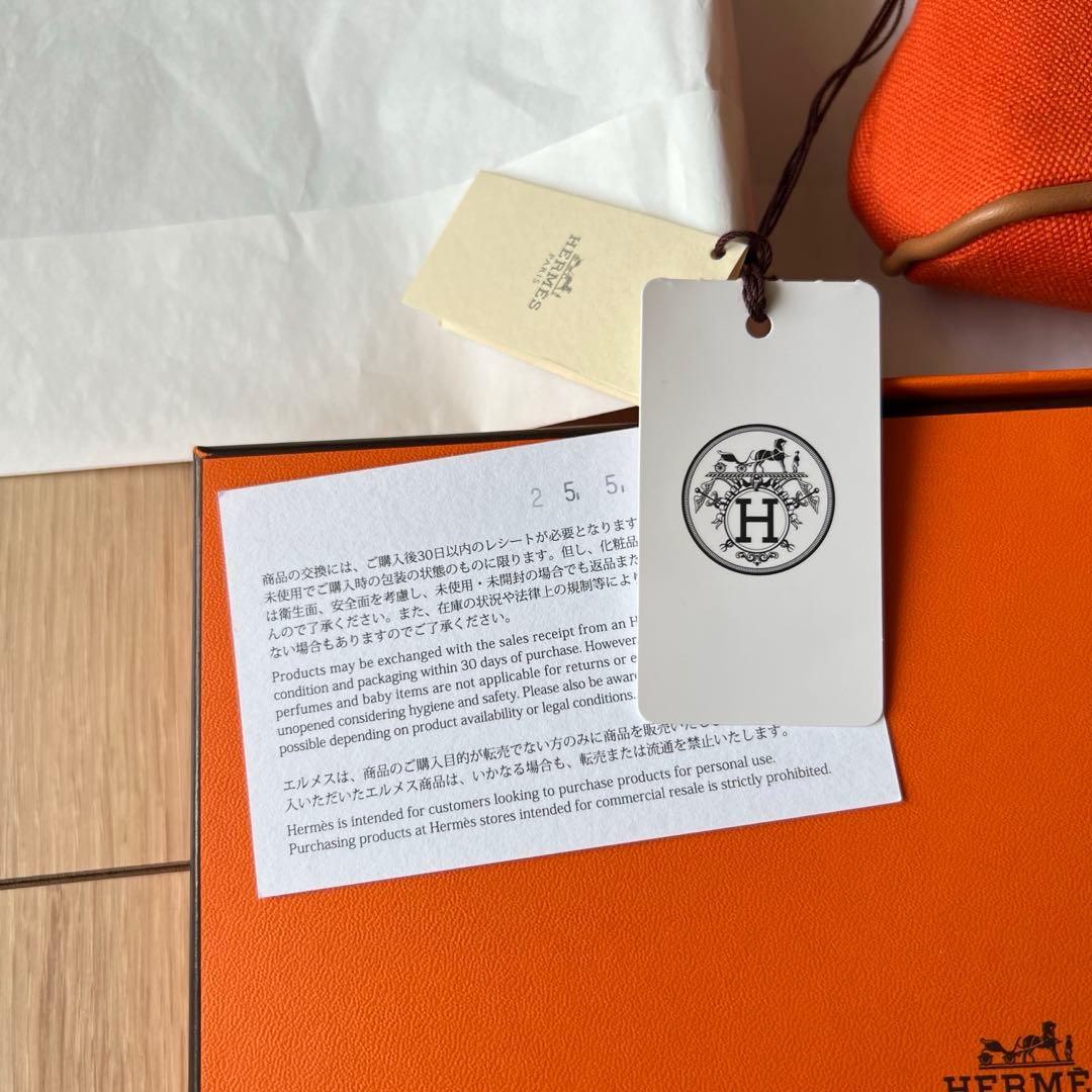 HERMESエルメス ポーチ 《 ボリード 》 ミニ PM オレンジ 新品未使用