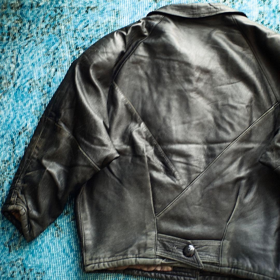 ジャケット・アウター 70s 80s ITALY design leather blouson