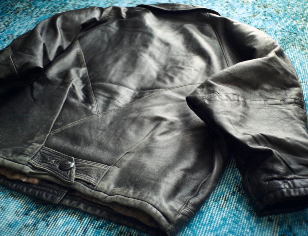 ジャケット・アウター 70s 80s ITALY design leather blouson