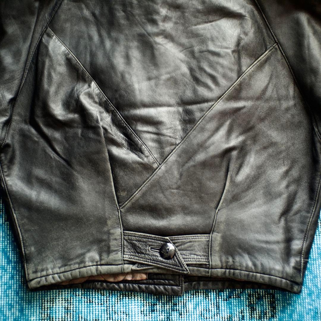 ジャケット・アウター 70s 80s ITALY design leather blouson