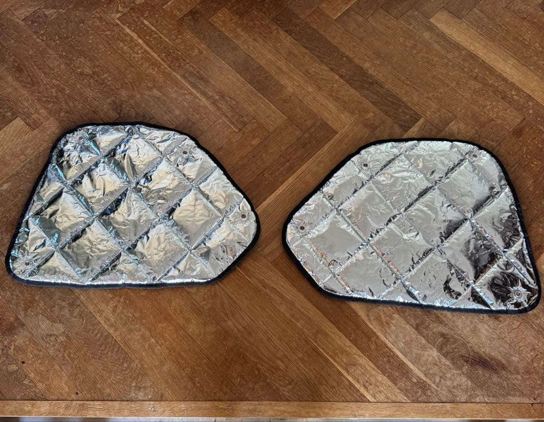 車中泊に!Aizu 150系プラド用マルチシェード全面窓分