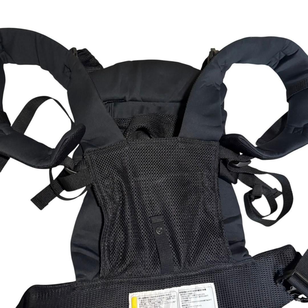 Aprica アップリカ　Laclis ラクリス メッシュ 抱っこ紐 ブラック