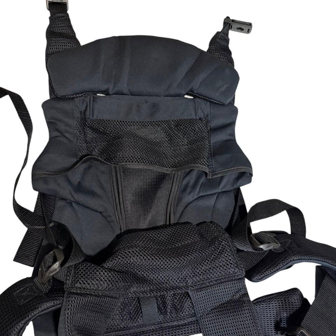 Aprica アップリカ　Laclis ラクリス メッシュ 抱っこ紐 ブラック