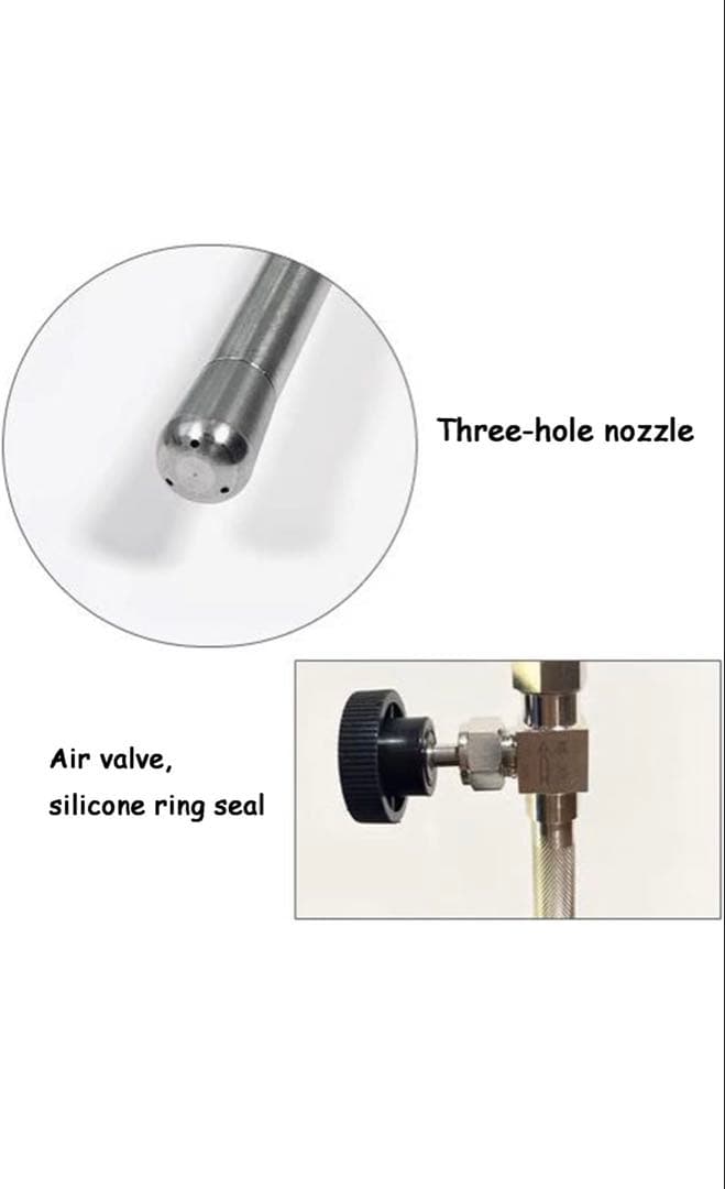 直火ミルクスチーマー 三つ穴