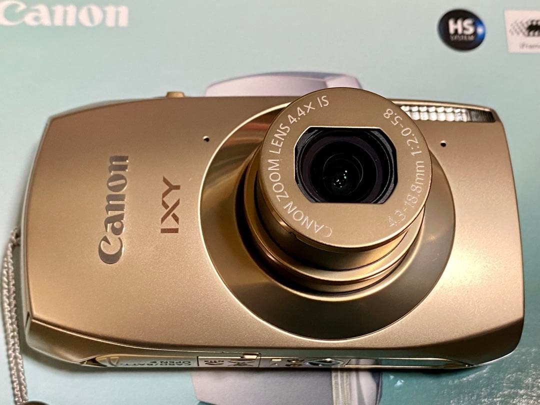 CANON IXY 31S ゴールド バッテリー付き