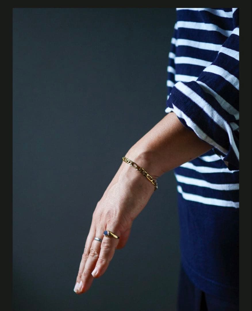 アクセサリー U.K. VINTAGE 9ct Yellow Gold Signet Ring