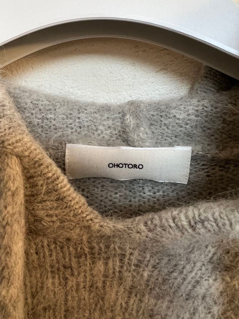 OHOTORO baby alpaca knit（gray）