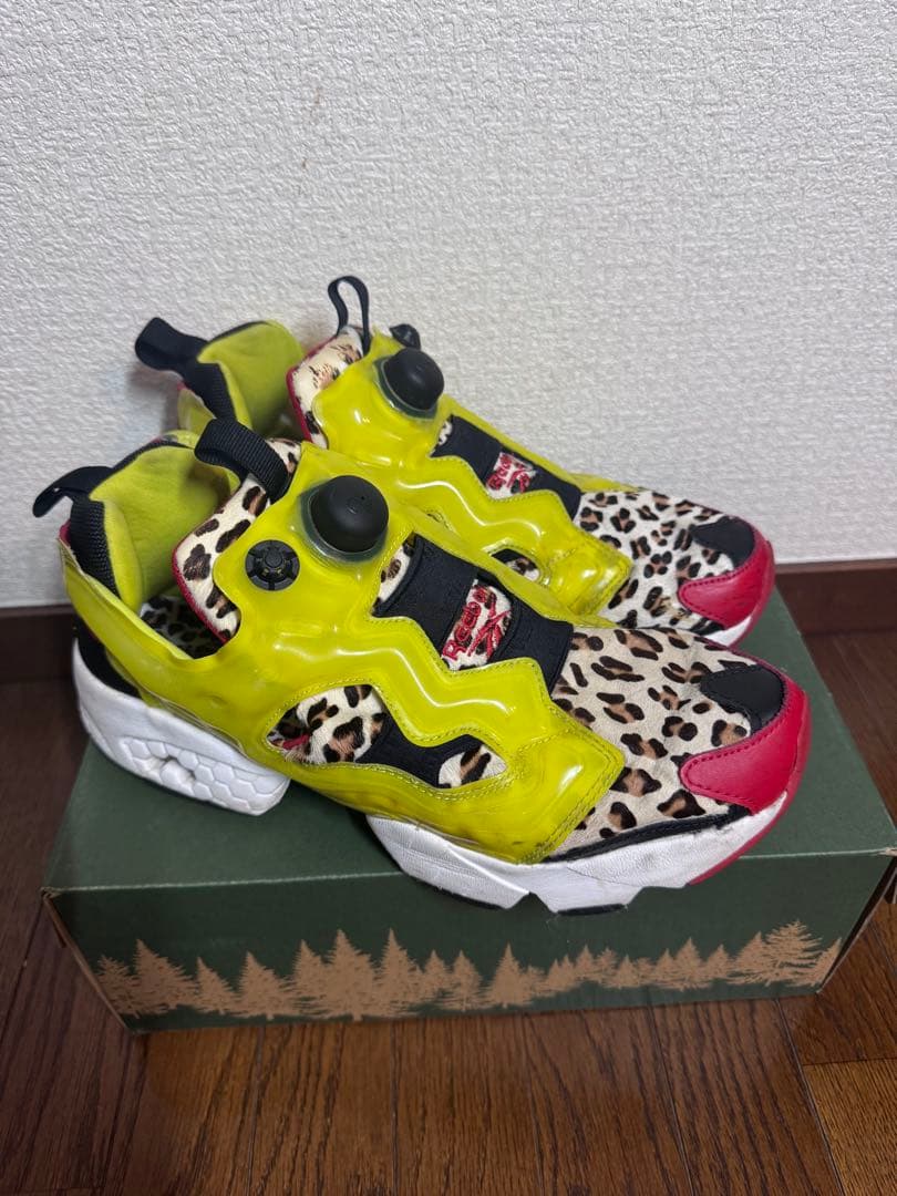 アトモス別注ポンプ フューリー \"シトロン アニマル\"レオパード箱無し