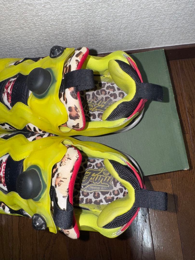 アトモス別注ポンプ フューリー \"シトロン アニマル\"レオパード箱無し