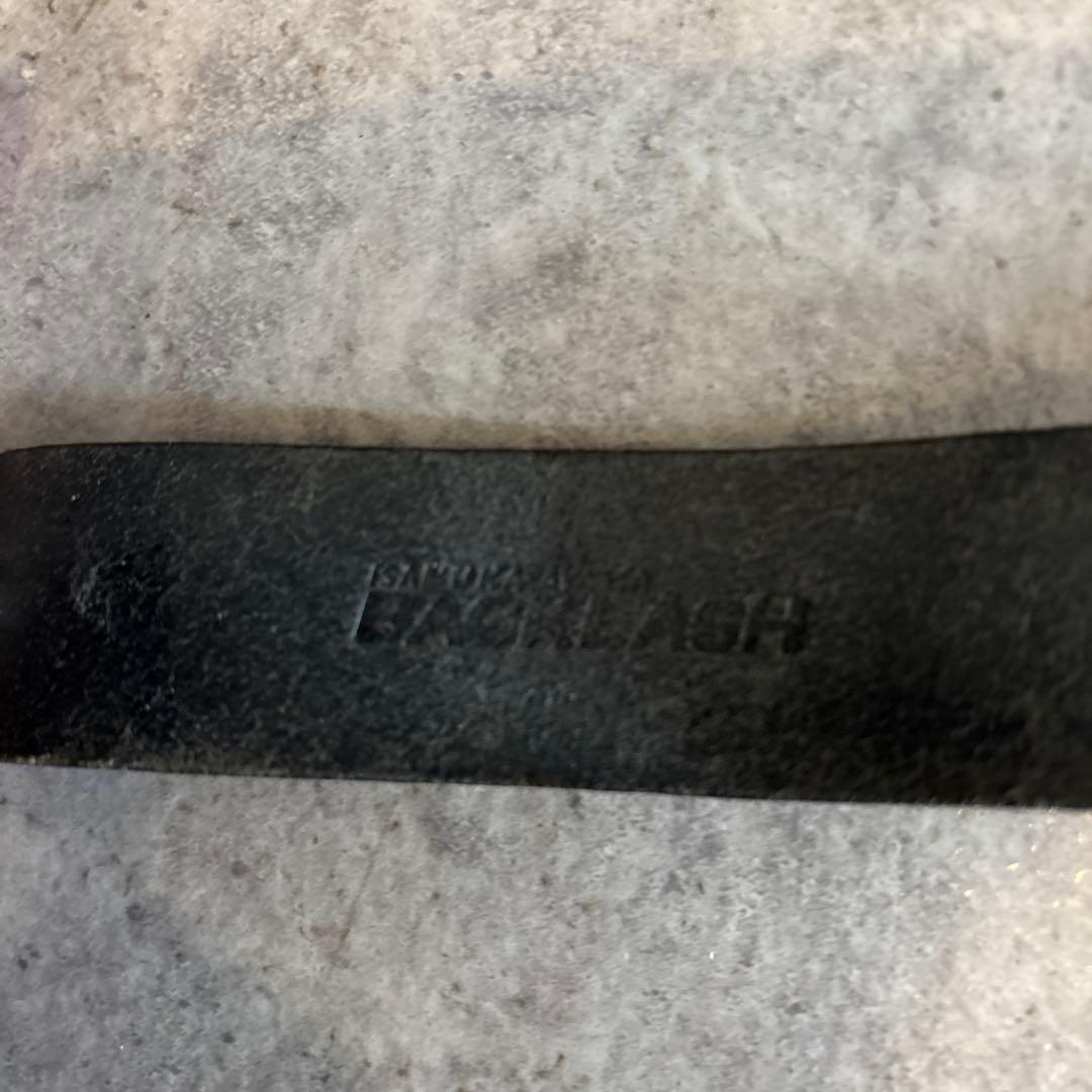 だい　イシムカタヤマ　バックラッシュ　 黒レザーキーホルダー　キーリング