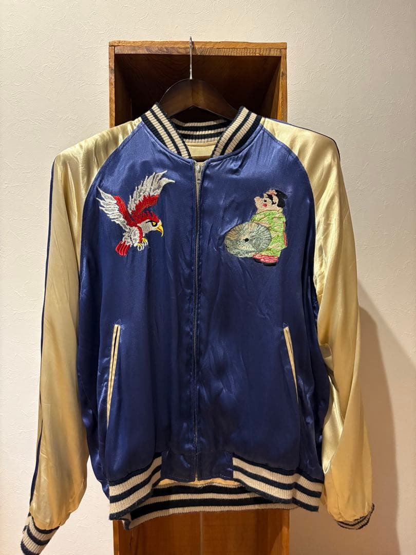 【ゆう/SOLD】ダルチザン/スカジャン/豚舞妓×FLYING PIG