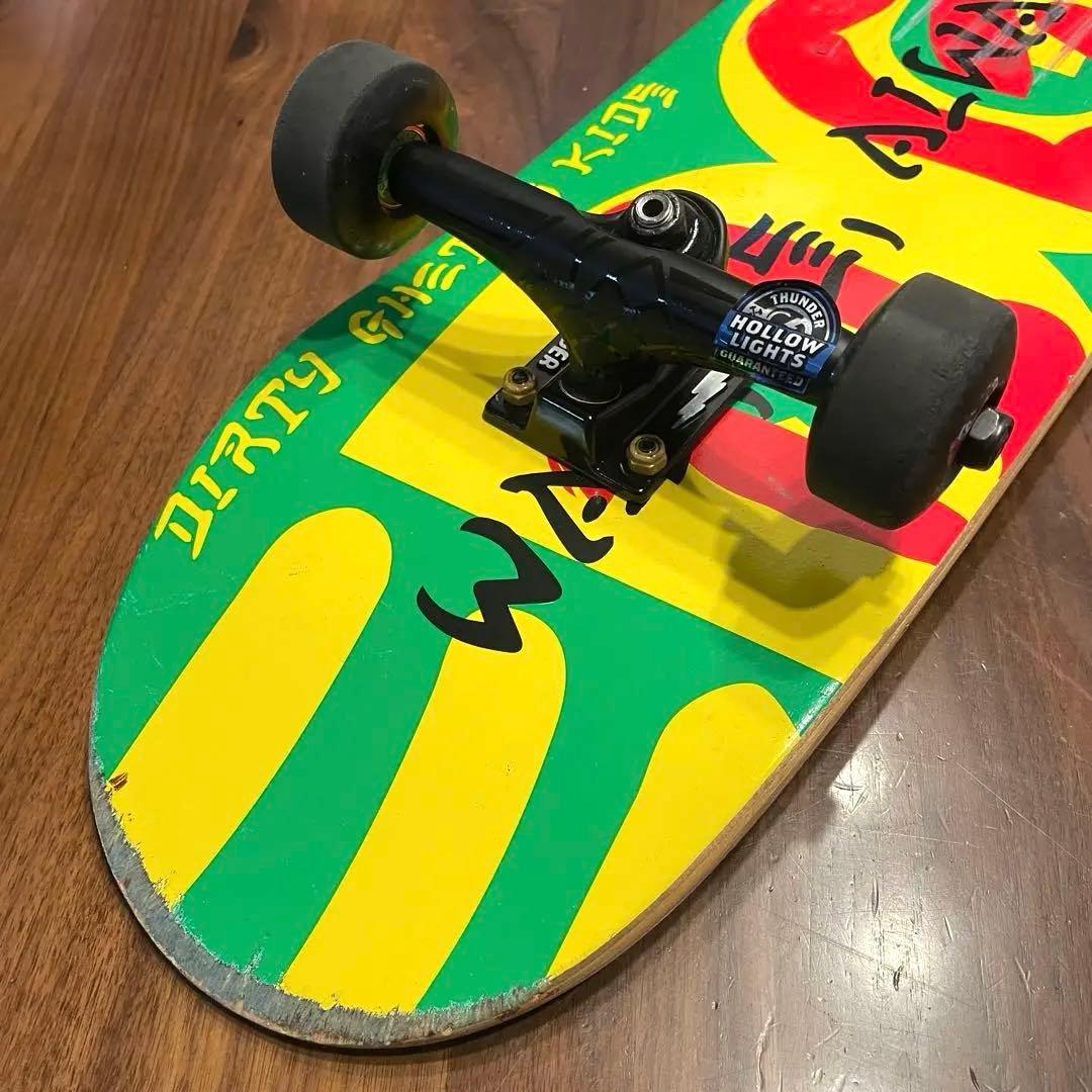 子供用　スケボー　スケートボード　コンプリート　美品　DGK サンダートラック