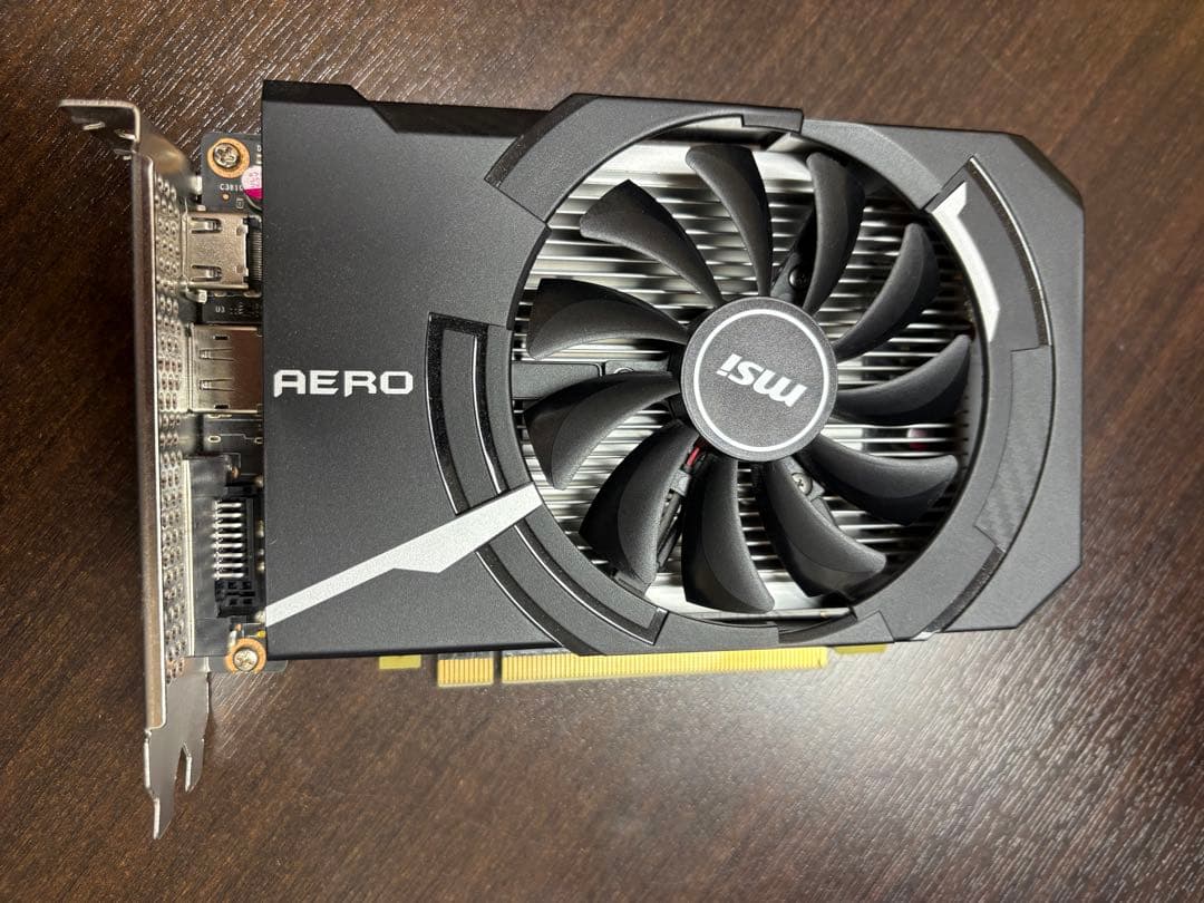 MSI GeForce GTX 1630 AERO ITX 4G OC 箱無し