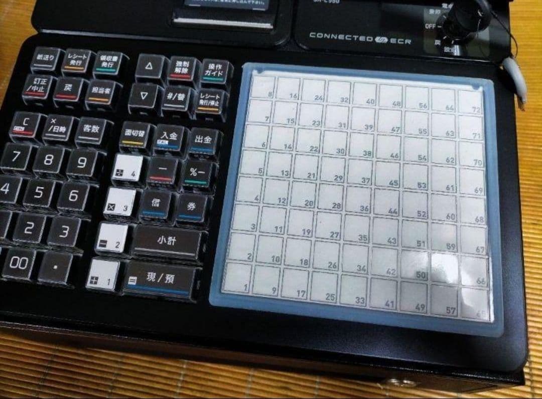 カシオレジスター　SR-C550最新スマホ管理Bluetooth　060003