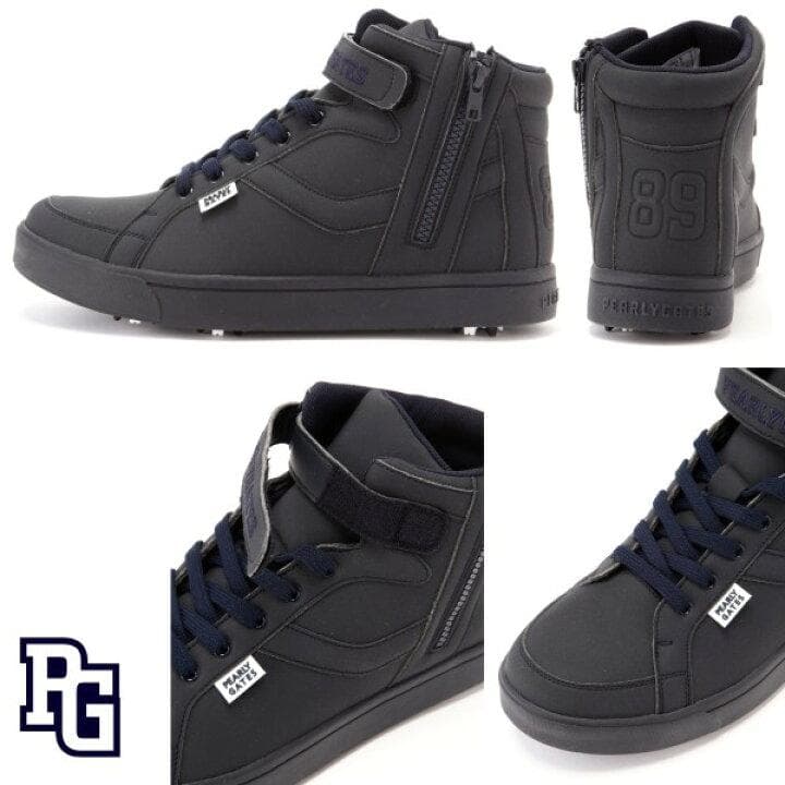 パーリーゲイツ(23CM)ハイカットお洒落レディースゴルフシューズ