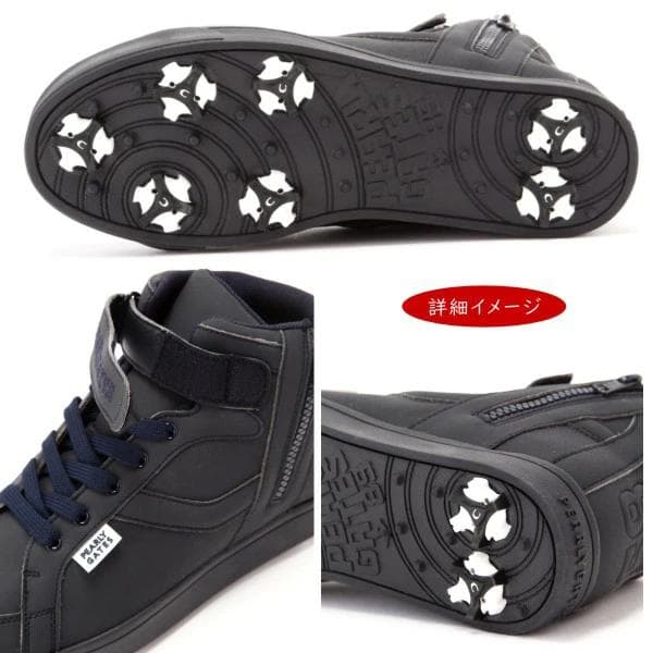 パーリーゲイツ(23CM)ハイカットお洒落レディースゴルフシューズ