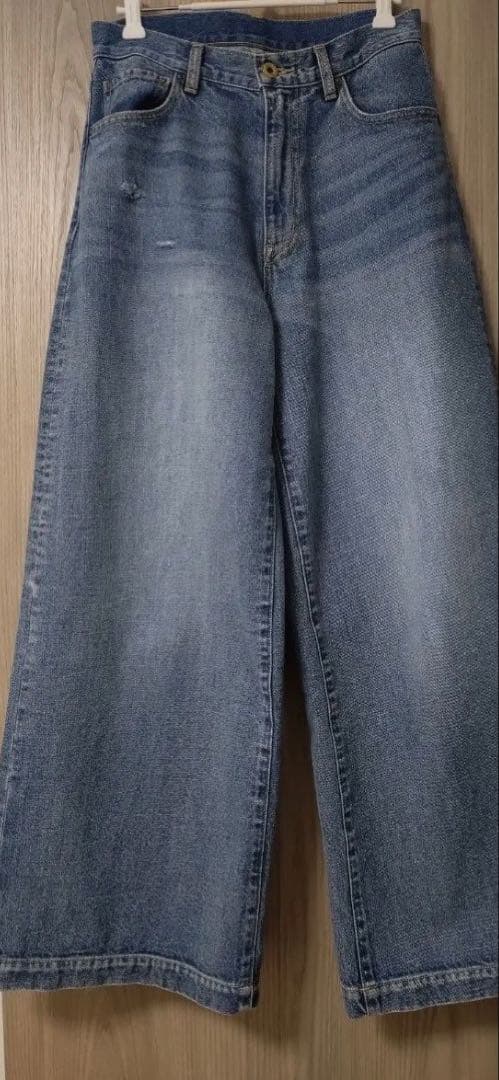 パンツ Spick and Span 5 1/2 BAGGY DENIM