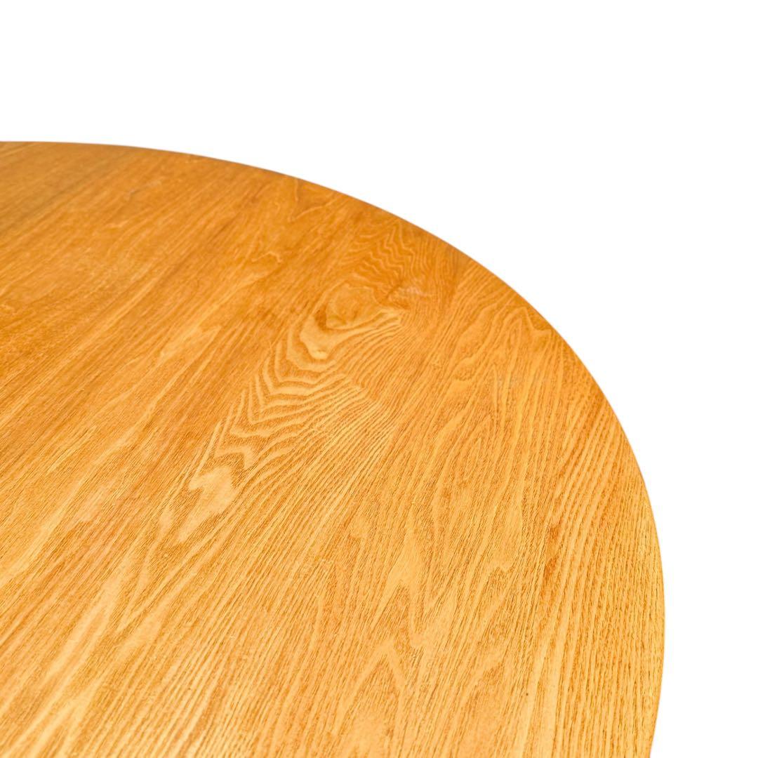 HR866 木目が素敵な　サークルテーブル　ちゃぶ台　ローテーブル