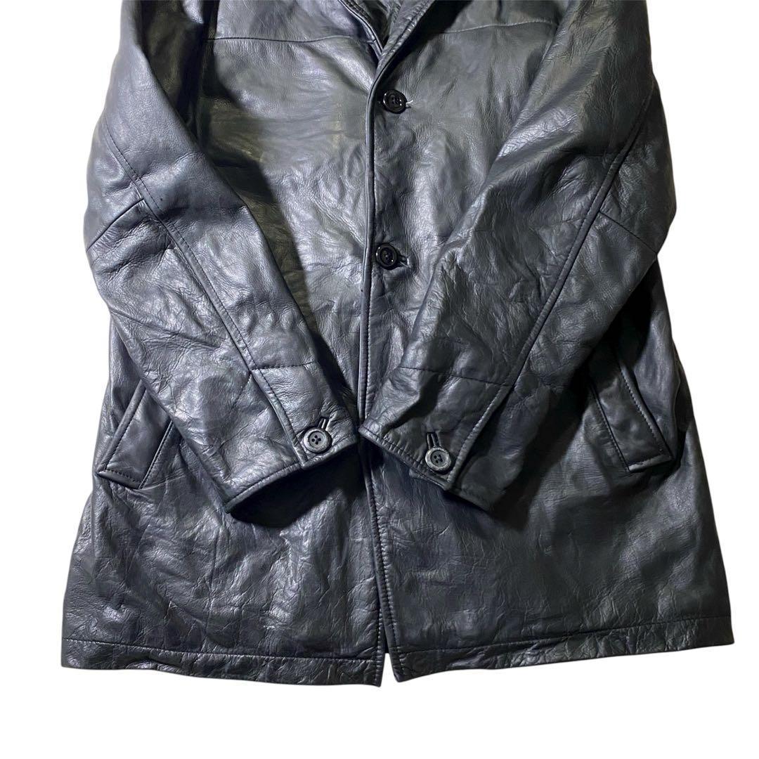 S 90s Gap レザー カーコート レザーコート 野村訓市