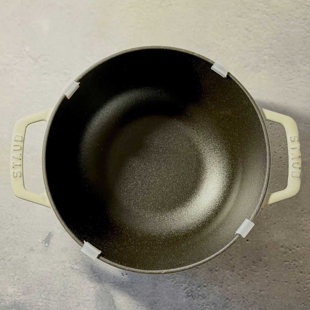 STAUB Wa-NABE・L フレンチオーブン 20 cm,鋳鉄、カンパーニュ