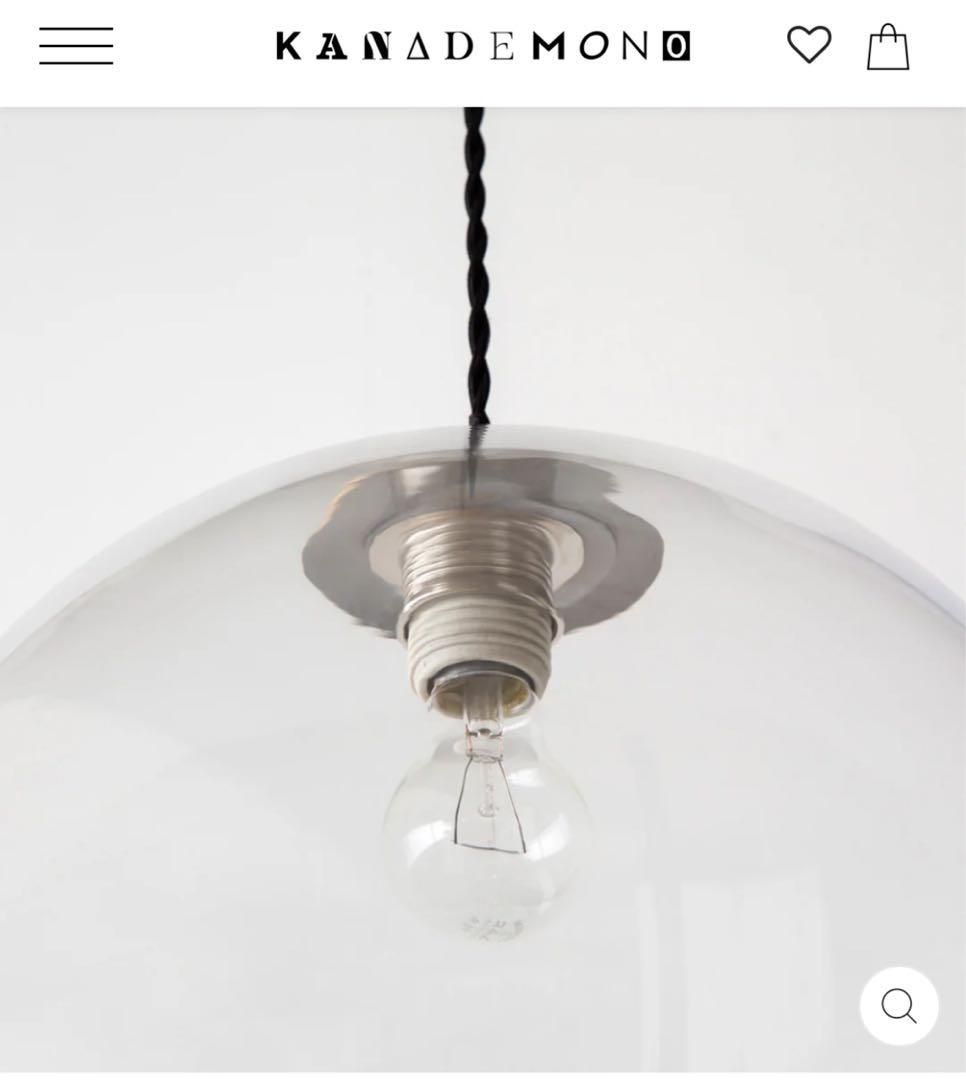 メタリックペンダントライト 球形