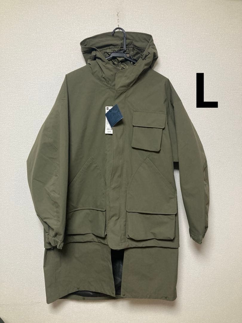 GU×ENGINEERED GARMENTSパデッドシェルパーカ L ガーメンツ