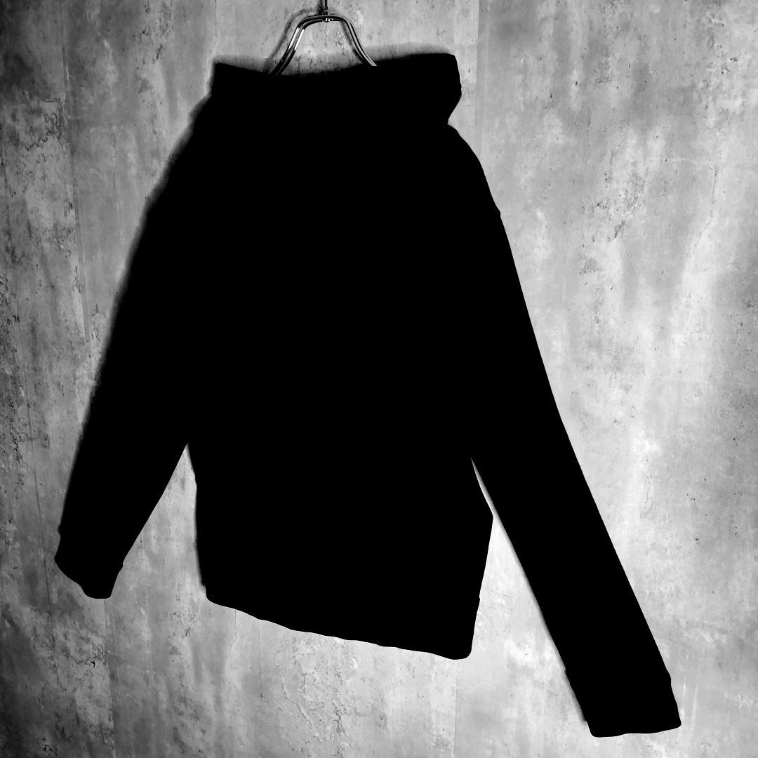 【美品】ヴァレンティノ アシンメトリー ビッグセンターVロゴ パーカー M