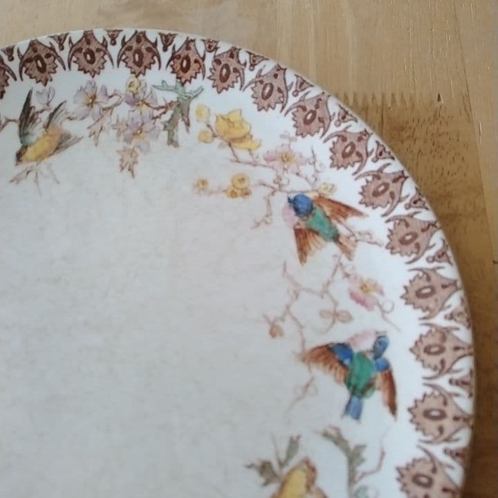 フランスアンティーク　希少ショワジールロワ　デザート皿