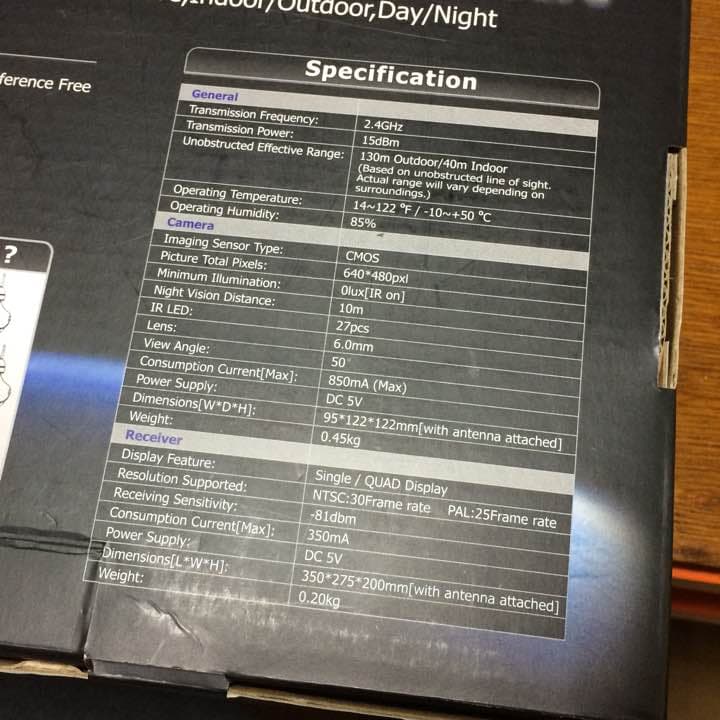 防犯カメラキット