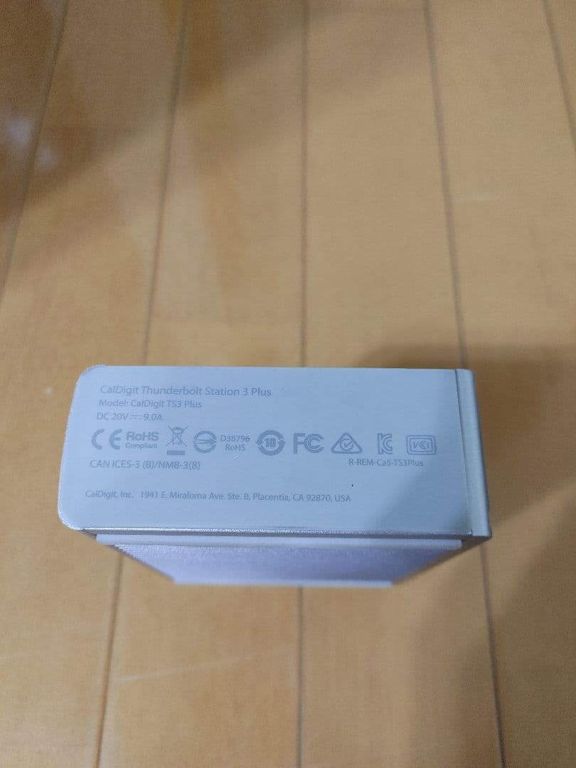 CalDigit TS3 Plus ＋ Thunderbolt 3ケーブル付
