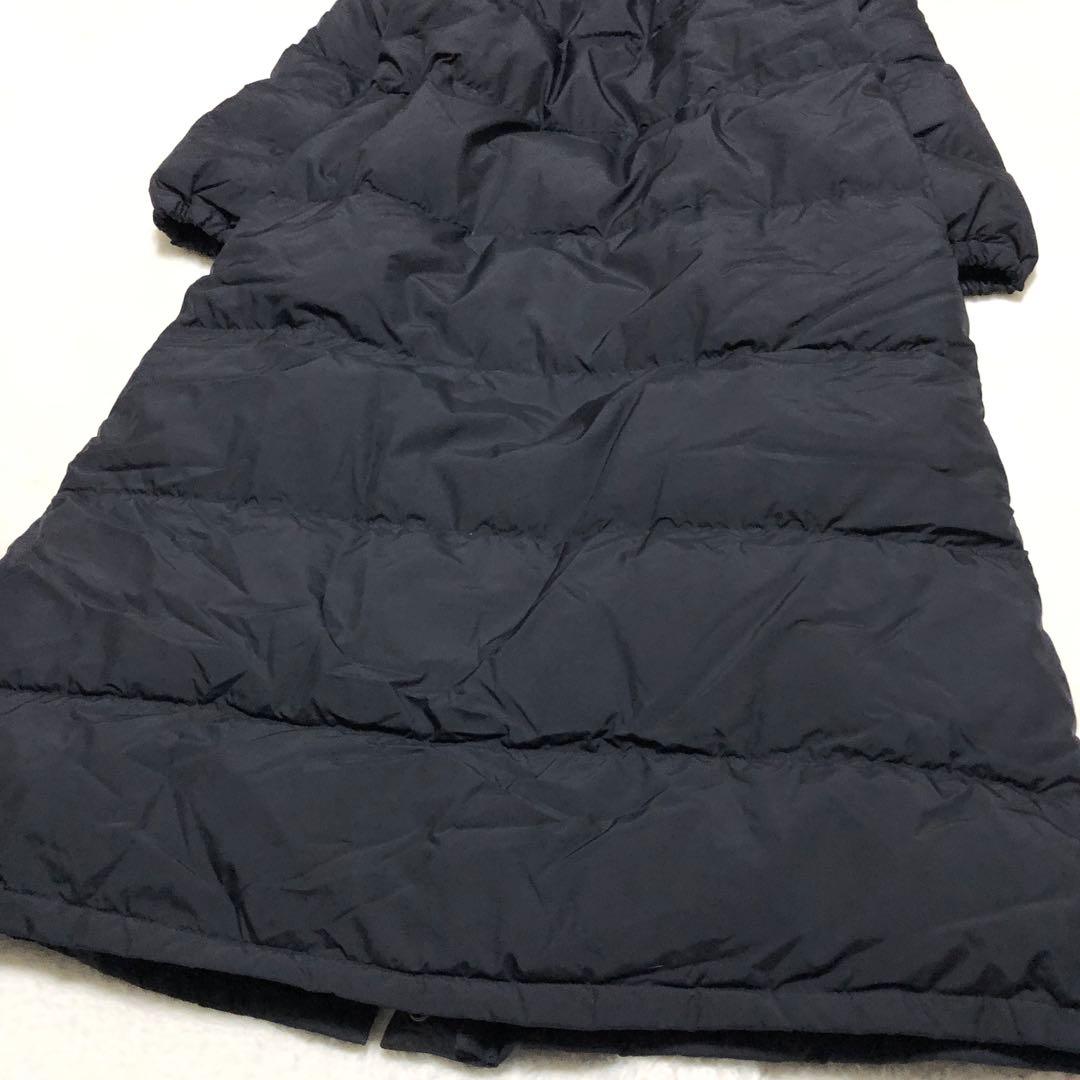 極美品　マックスマーラ　ダウンコート　マキシ丈　ハイロング✨　黒　40
