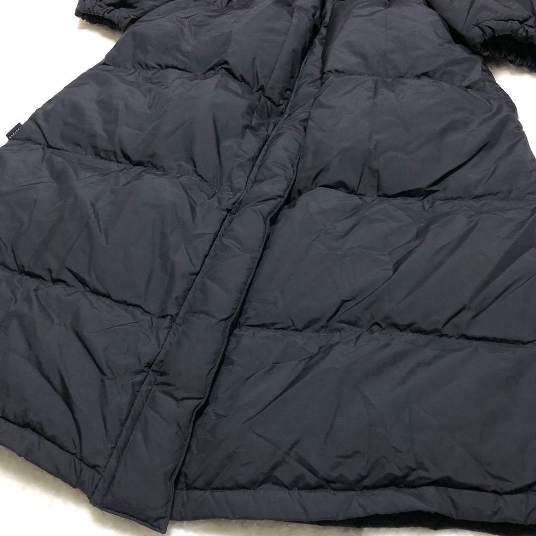 極美品　マックスマーラ　ダウンコート　マキシ丈　ハイロング✨　黒　40