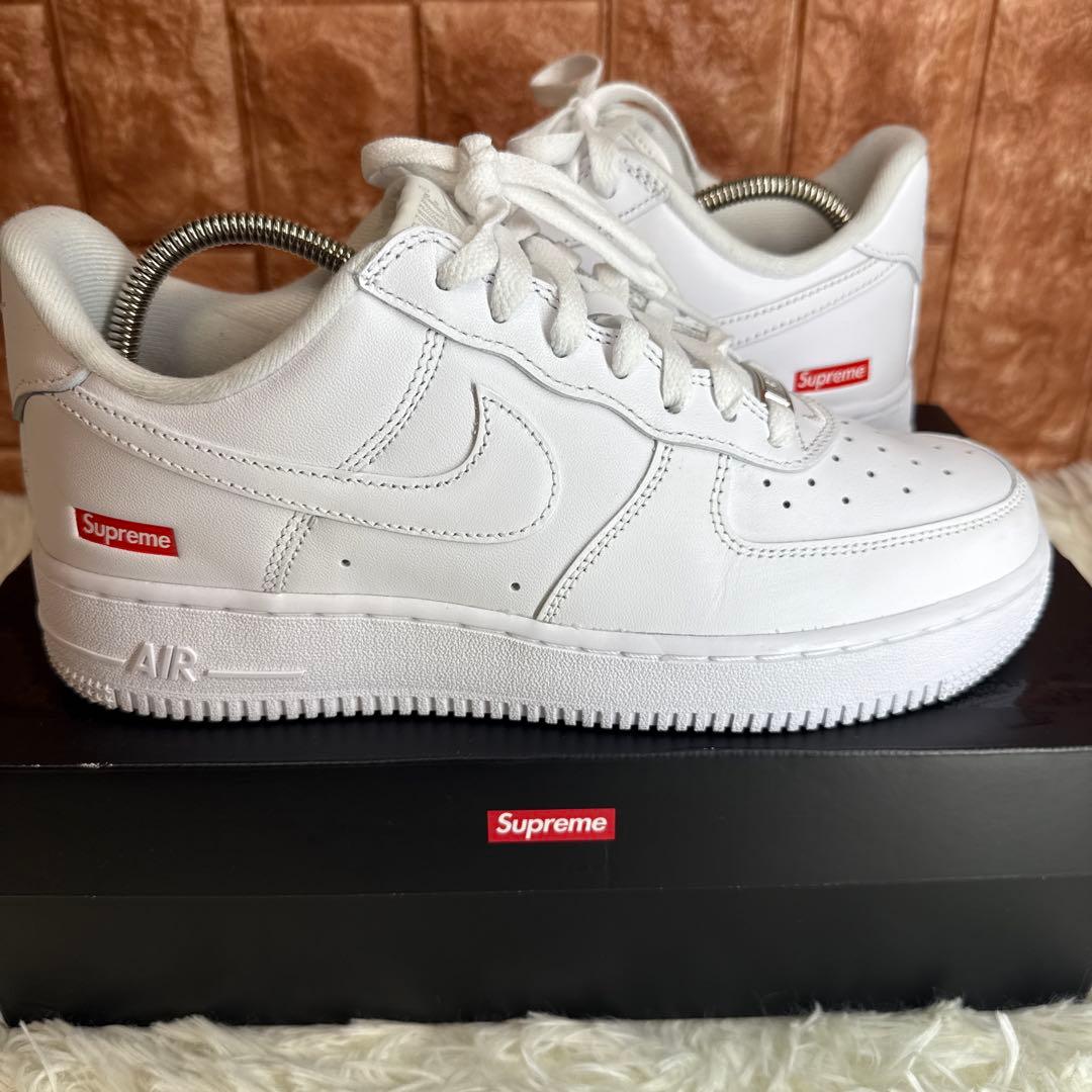 Nike Air Force 1 Supreme ホワイト シュプリーム 25