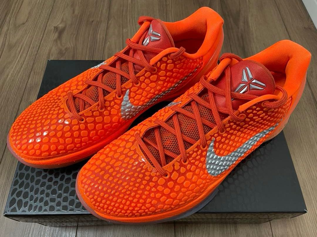 NIKE コービー6 プロトロトータルオレンジ 27.5㎝