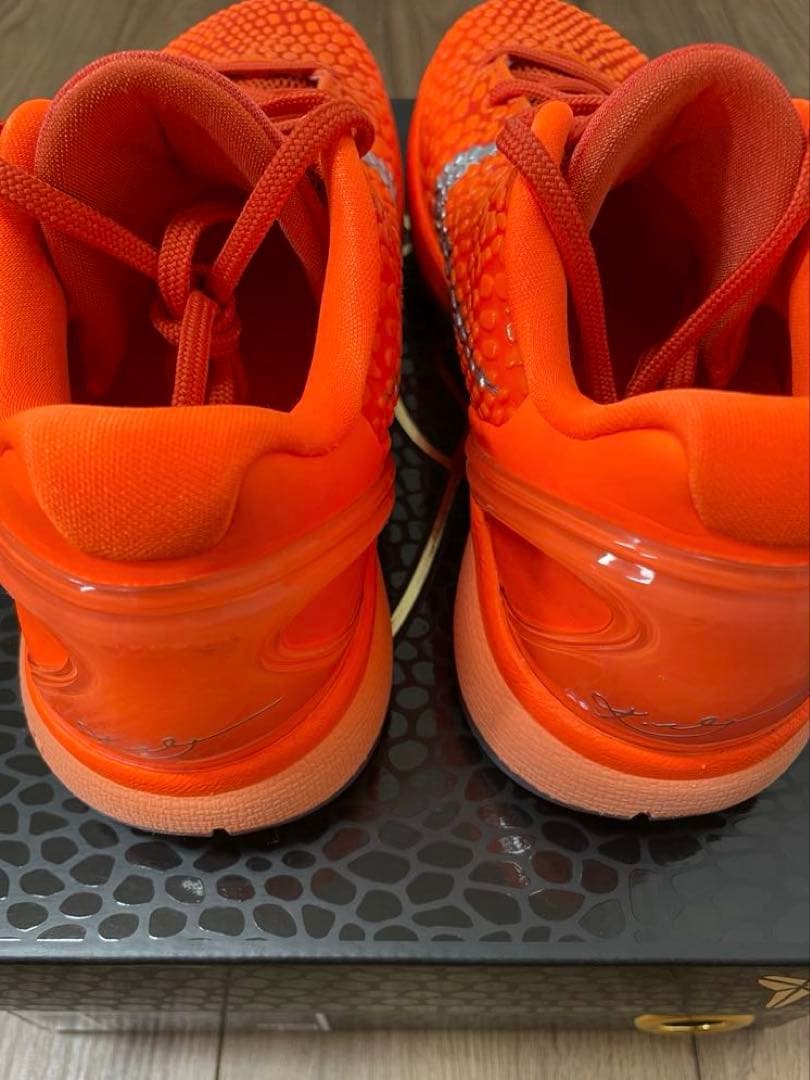 NIKE コービー6 プロトロトータルオレンジ 27.5㎝