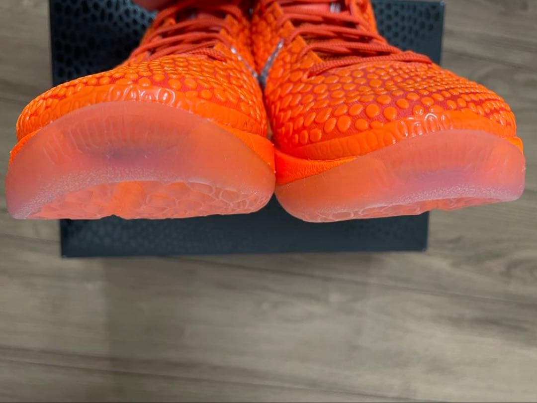 NIKE コービー6 プロトロトータルオレンジ 27.5㎝