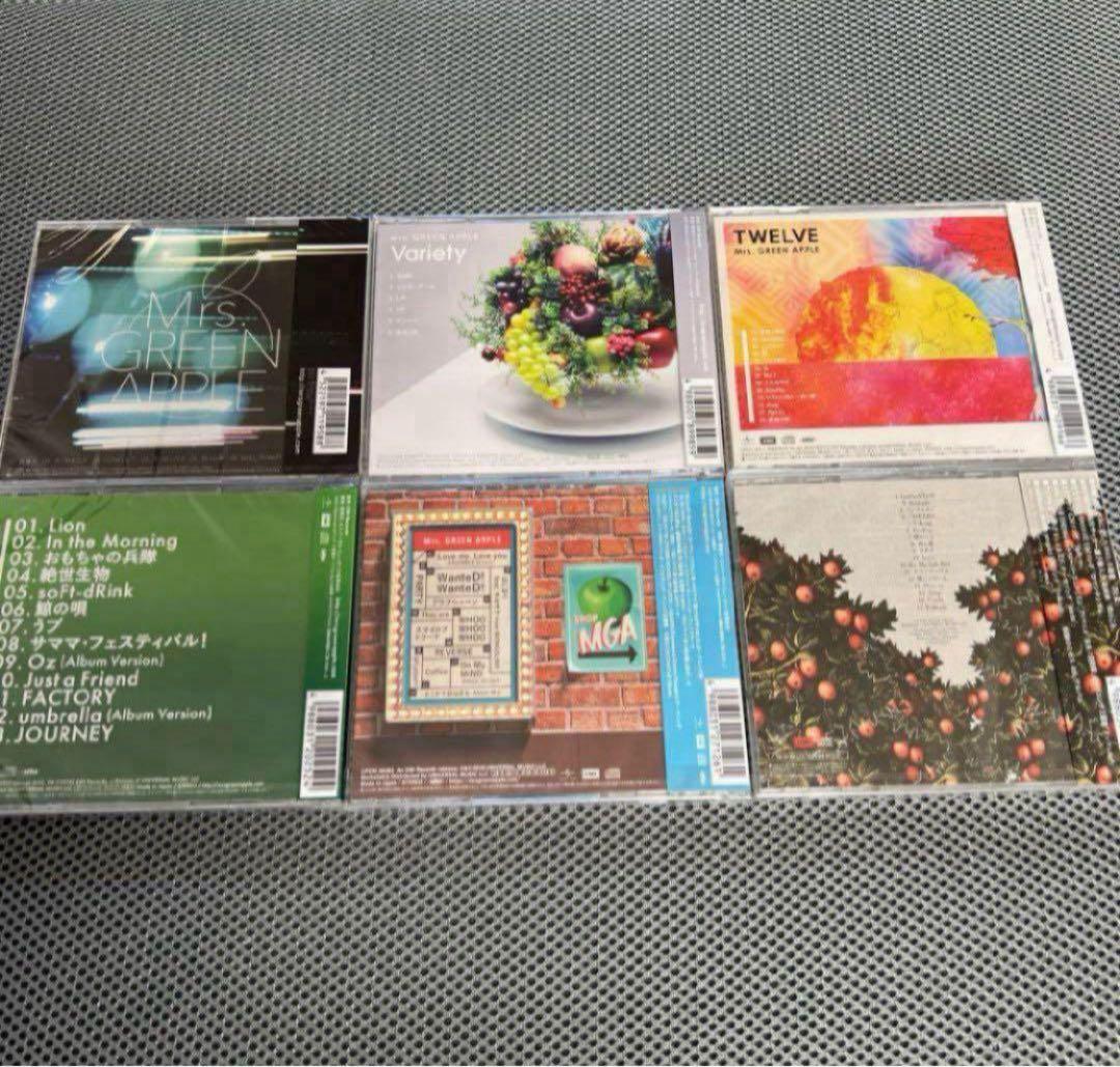 Mrs. GREEN APPLE◆CD アルバム 6枚セット 私 収録