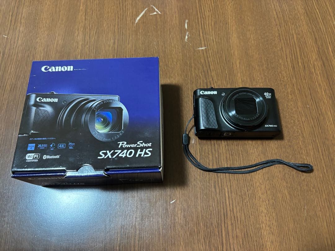 Canon PowerShot SX740 HS 動作確認済み