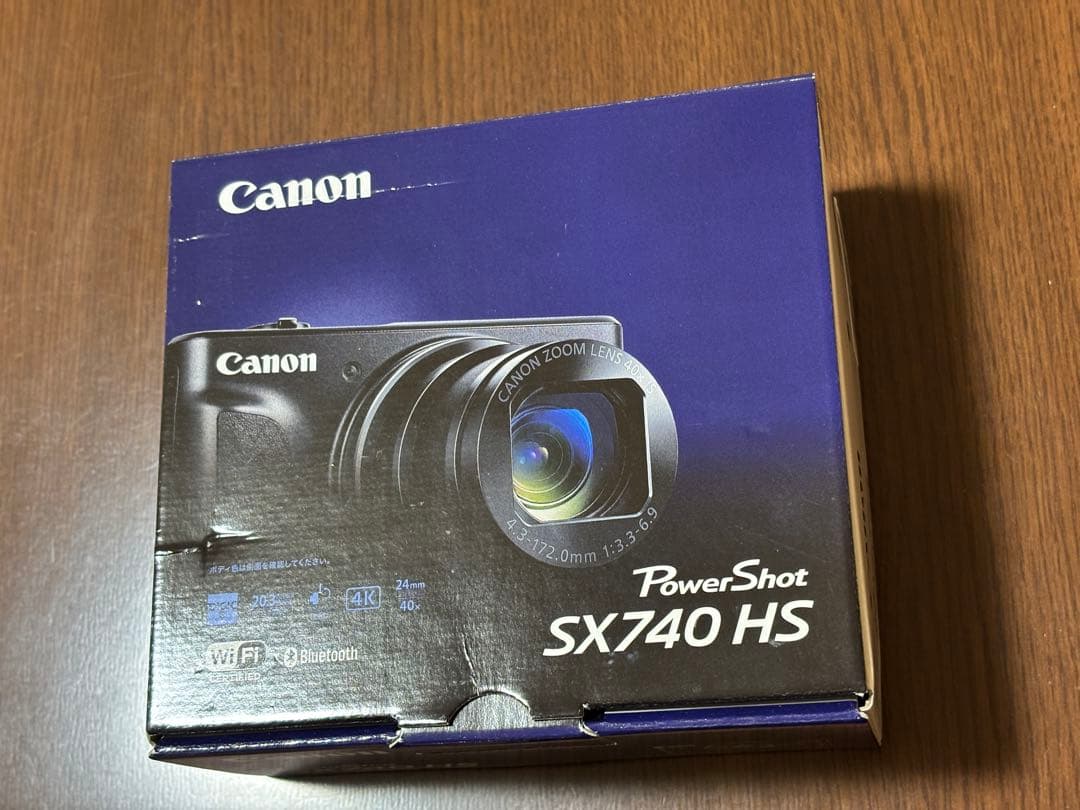 Canon PowerShot SX740 HS 動作確認済み