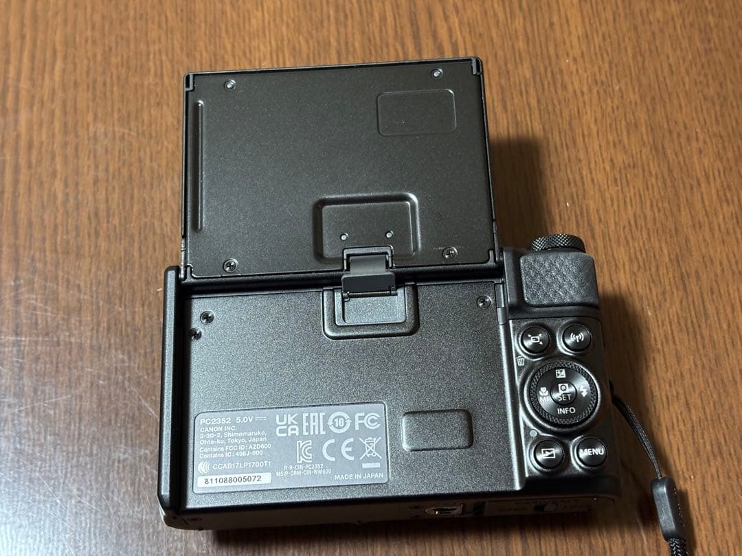 Canon PowerShot SX740 HS 動作確認済み