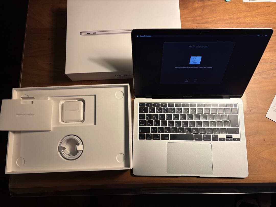 M1 MacBook Air_本体_シルバー_メモリ16GB_SSD1TB