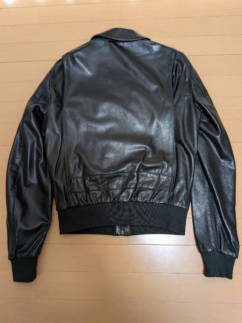 マルタンマルジェラ　ラムレザーA2フライトジャケット　4ポケットレザージャケット