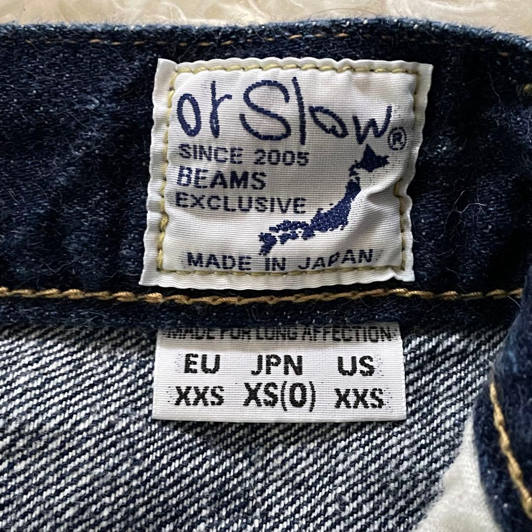 【美品】orslow BEAMS BOY 701ZBB モンローパンツ XS